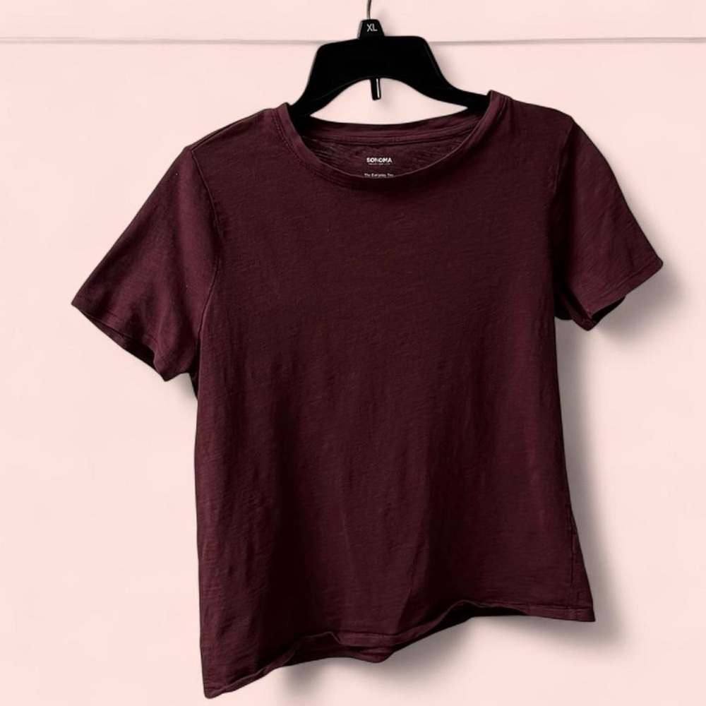 Sonoma Red Fitted Short Sleeve T-Shirt